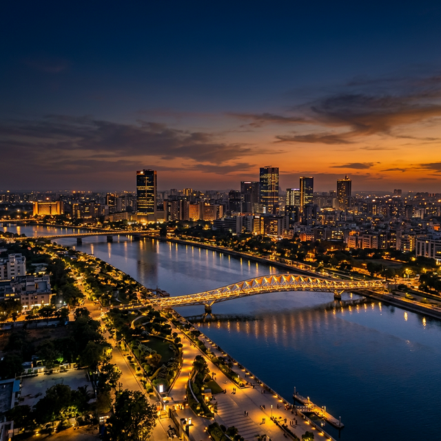 Ahmedabad Skyline